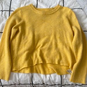 Cute yellow sweater